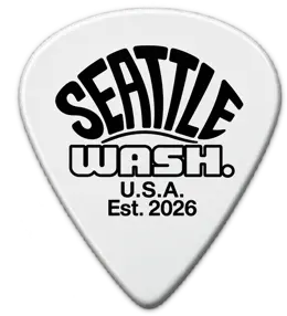 Seattle Wash. guitar pick
